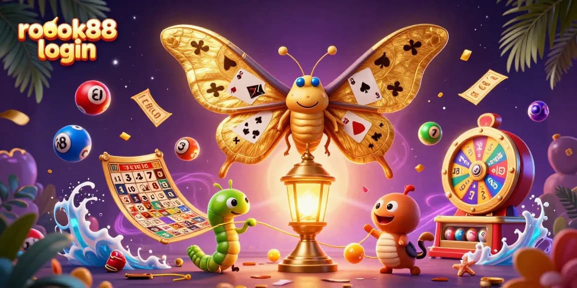 Experience rokok88 login with vibrant casino elements and thrilling lottery scenes.