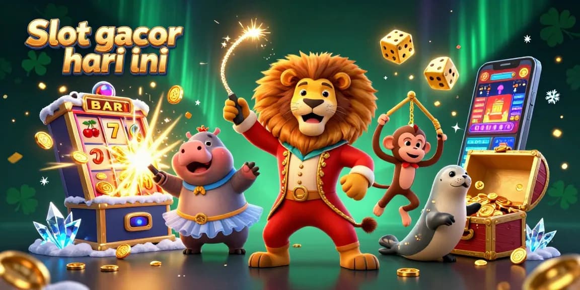 Menangkan slot gacor hari ini dengan permainan yang menarik dan peluang jackpot fantastis.