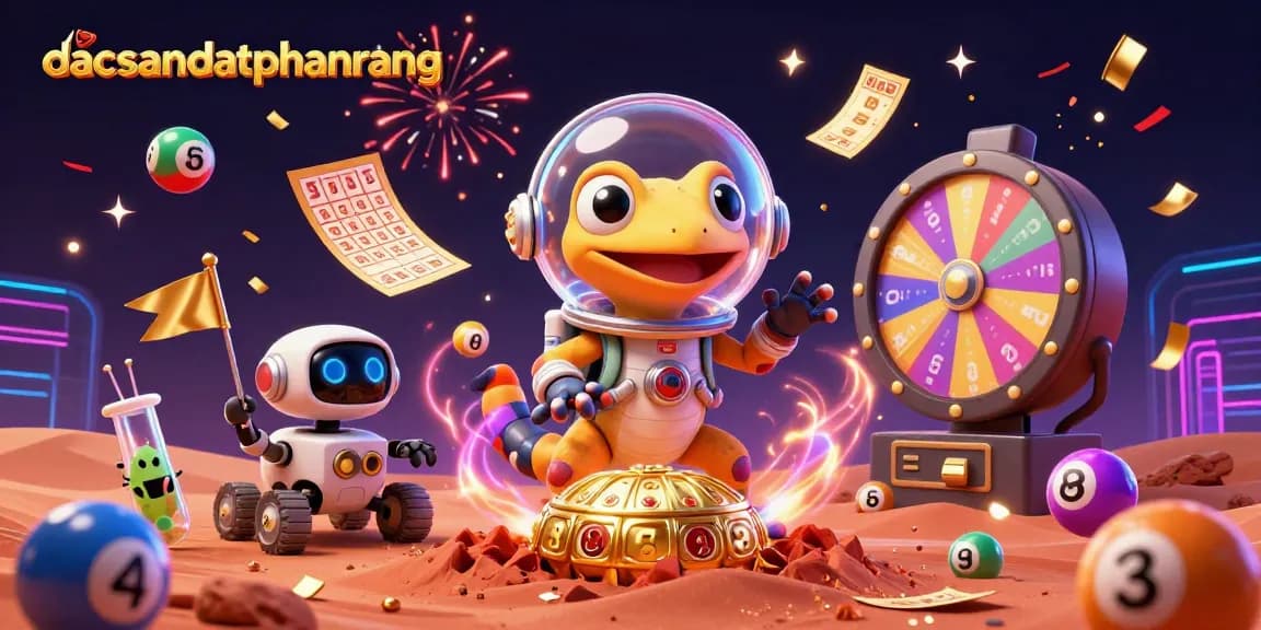 Enhance your gaming with dacsandatphanrang as a Martian gecko discovers a hidden casino.
