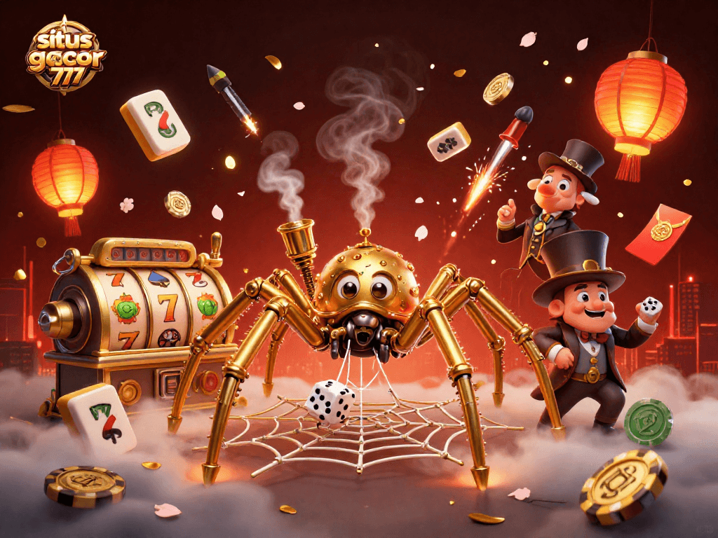 Experience excitement with situs slot gacor 777 as the golden spider weaves its web of jackpots and thrills.