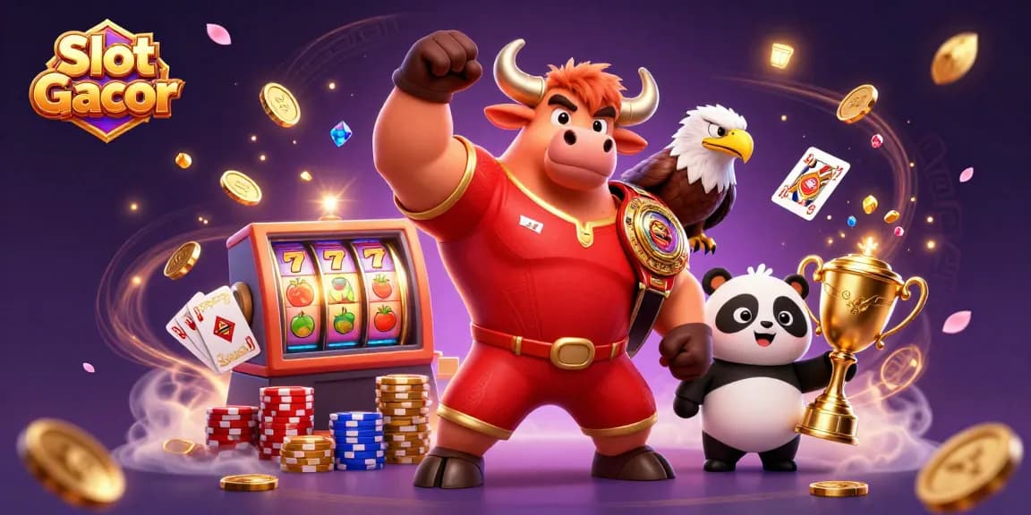 Spin and win at Slot Gacor with thrilling reels and vibrant casino elements!