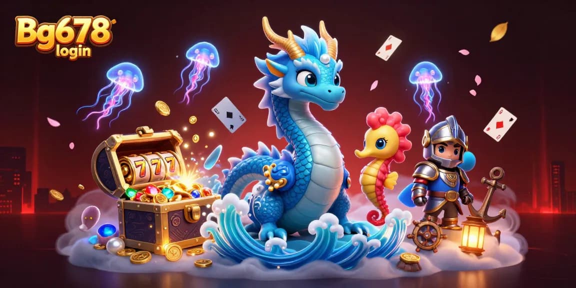 Engage with exciting games at Bg678 login, featuring a dazzling underwater adventure.