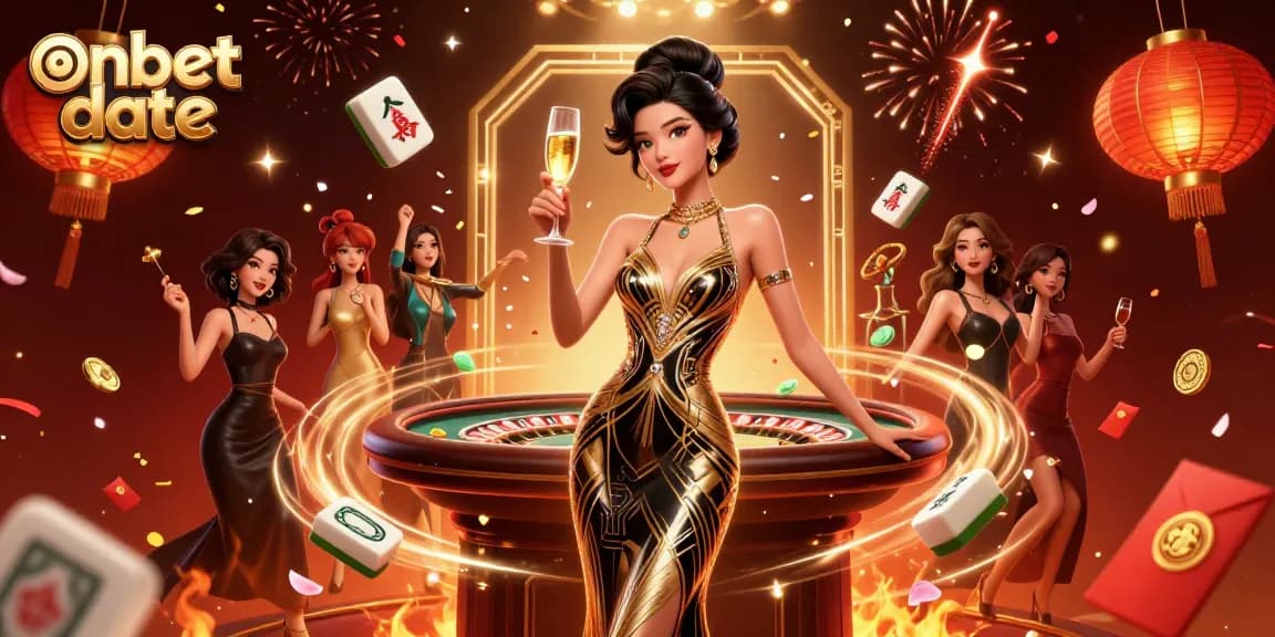 Experience thrilling gameplay at onbet date with a luxurious casino atmosphere.
