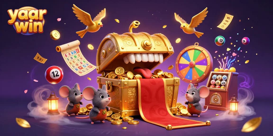 yaar win brings excitement with rich lottery elements and adventure-filled imagery