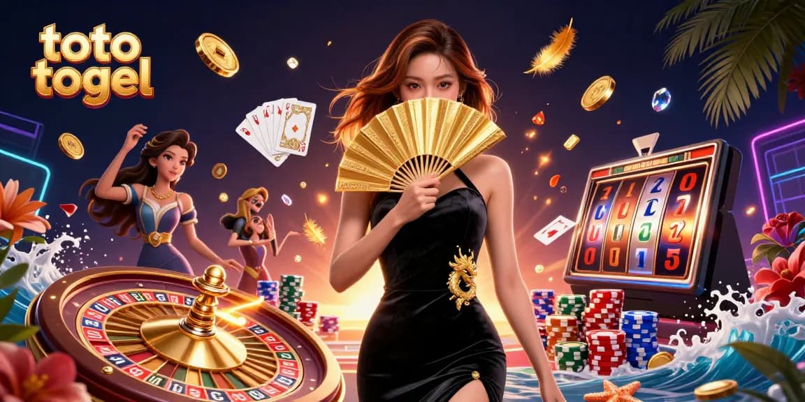 Rasakan aksi toto togel yang mendebarkan dengan karakter Asia yang menawan di tengah koin dan elemen permainan.