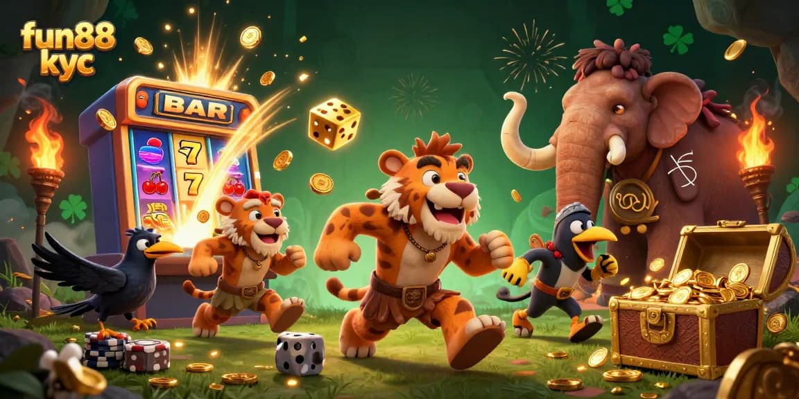 Các thành viên Fun88 KYC hấp dẫn tham gia vào casino phong phú với nhiều trò chơi