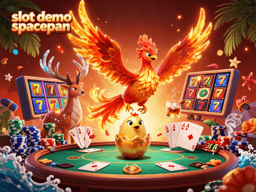 Experience the slot demo spaceman action with vibrant visuals of phoenix characters and interactive gaming elements.