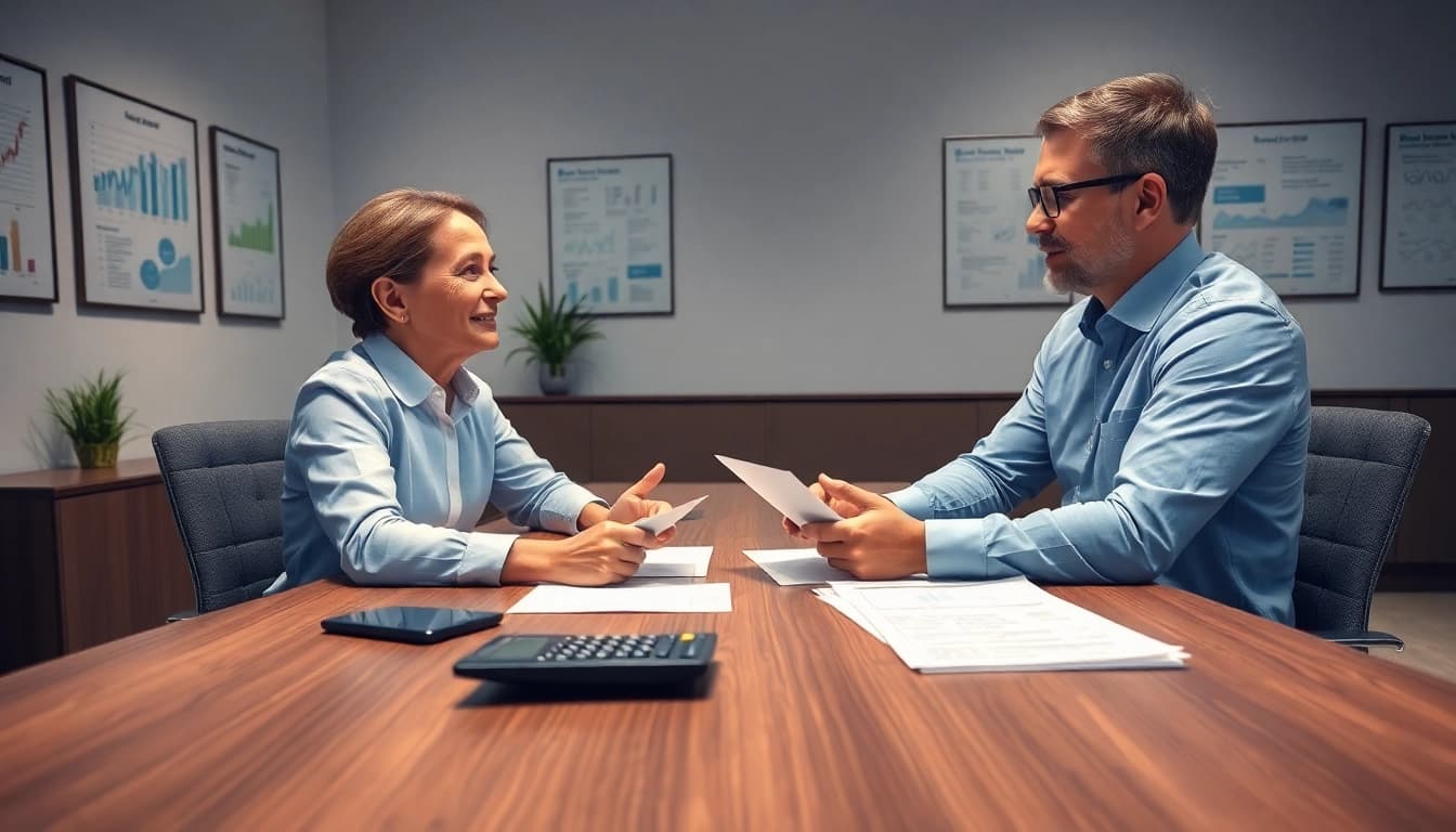 Deposit 1k in cash discussed during a financial consultation session.