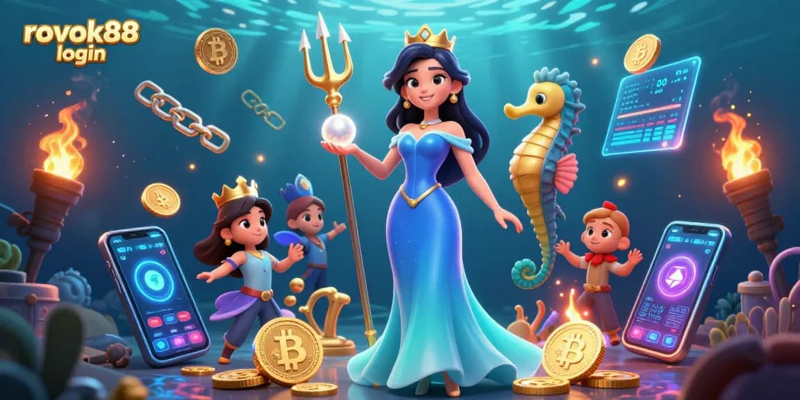 Join the excitement and experience the thrill of rokok88 login with underwater gaming treasures!