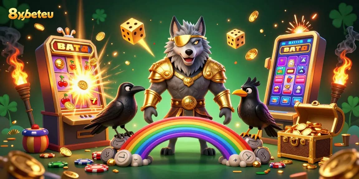 Experience the thrilling world of 8xbeteu as Odin and his ravens unveil casino excitement.