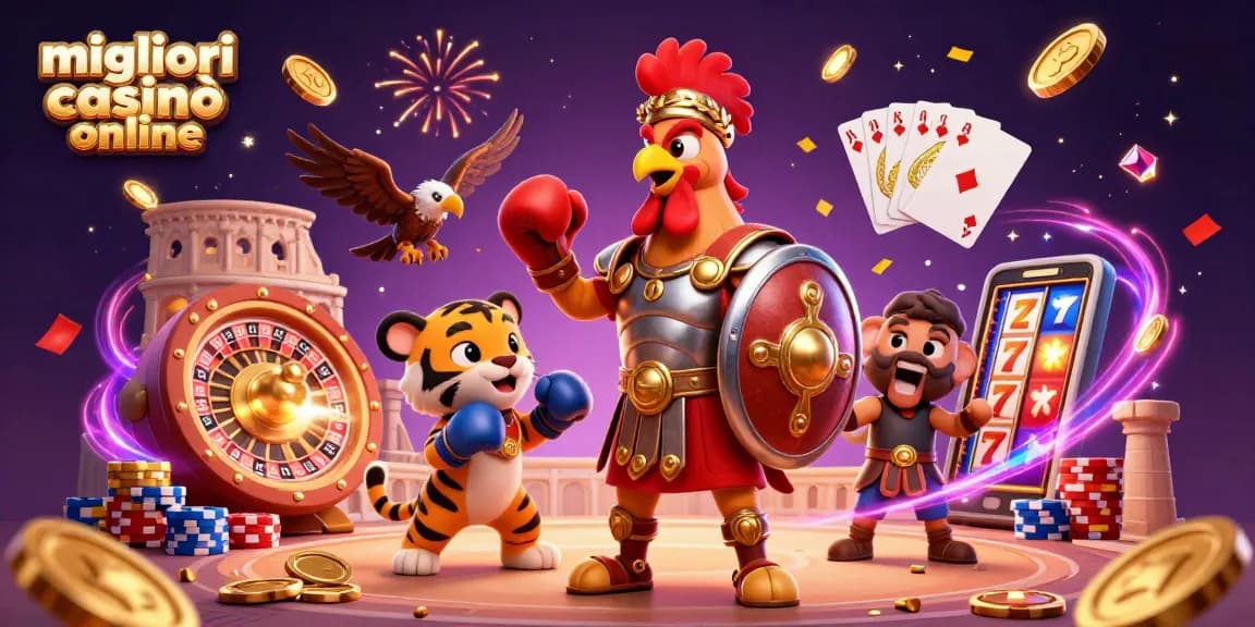 Vivi l'emozione dei migliori casinò online con giochi avvincenti e ricchezze sfavillanti.