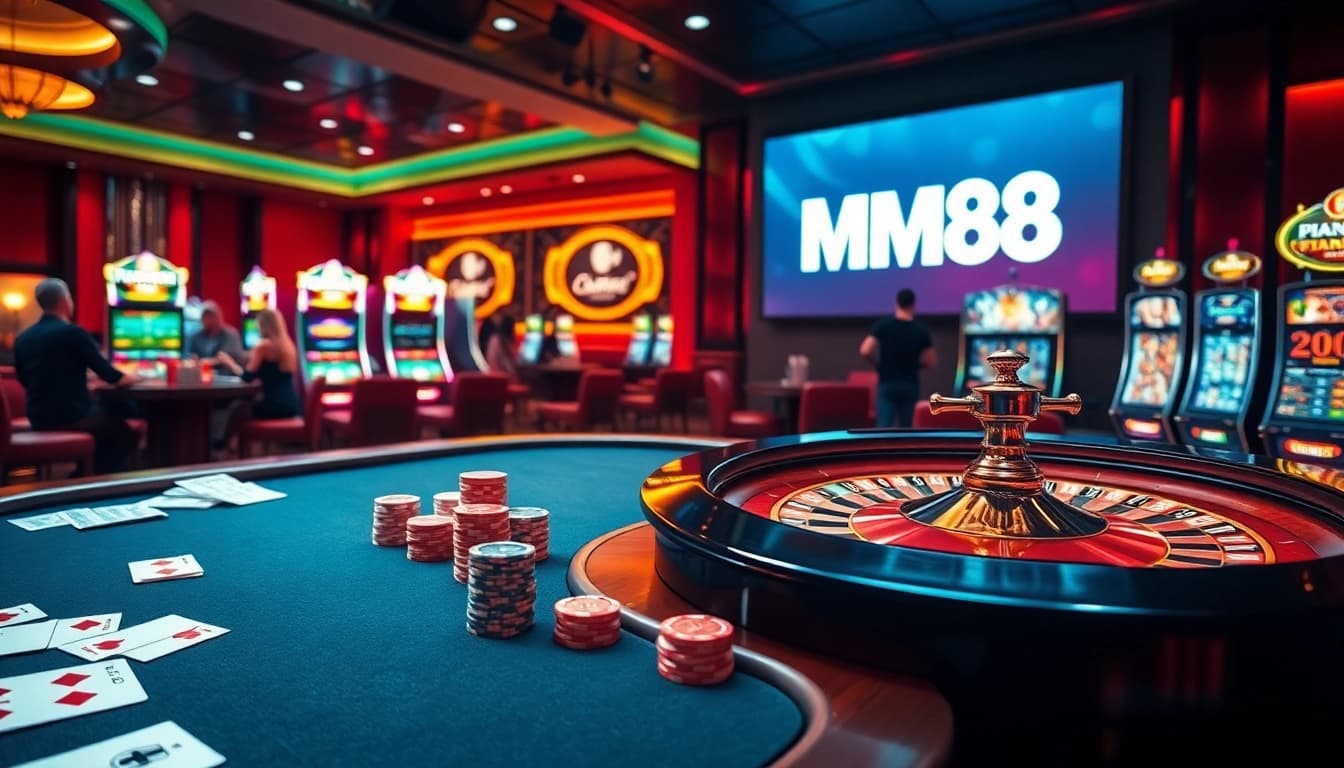 Experience immersive online casino gameplay at https://mm88.today/ with engaging poker & slot machines.