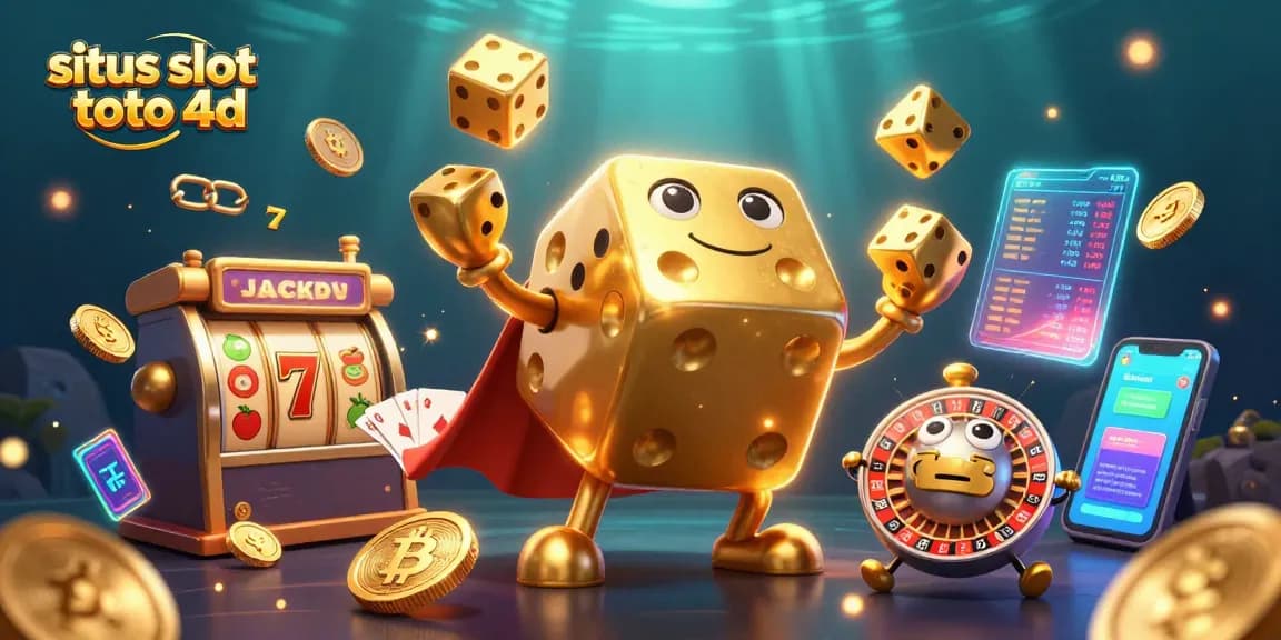 Win big with exciting slot action on situs slot toto 4d, featuring dynamic gaming characters and vibrant elements.