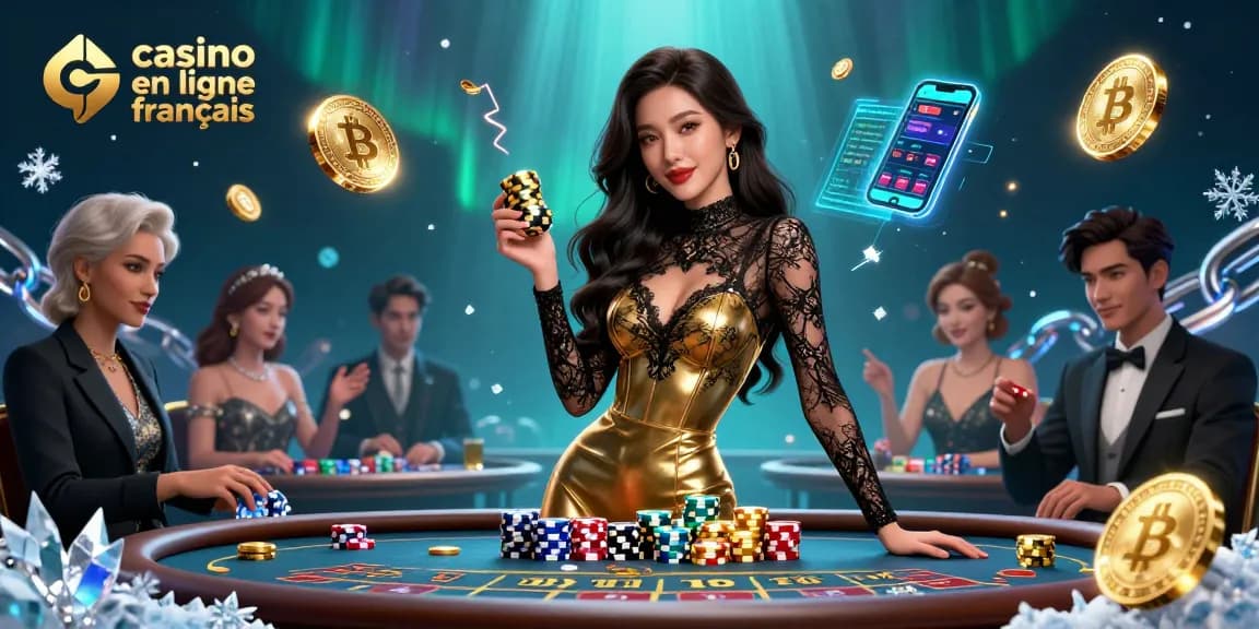 Découvrez l'excitation du casino en ligne français avec une atmosphère VIP glamour proposant des jeux à enjeux élevés.