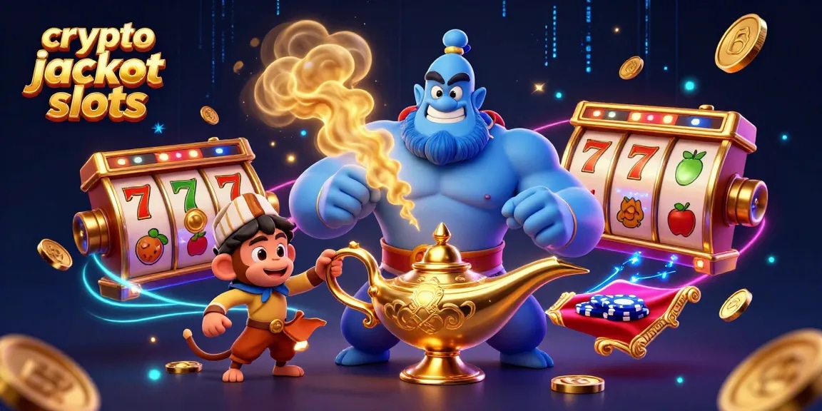 Spin crypto jackpot slots while enjoying magical rewards from cheerful characters!