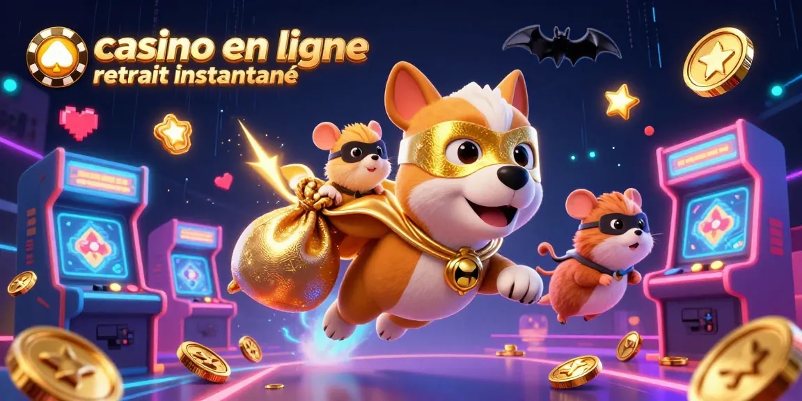 Gagnez facilement avec des casinos en ligne retrait instantané grâce à nos héros 3D et jeux colorés.