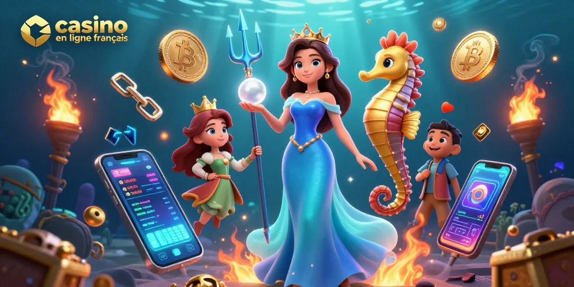 Participez à des jeux passionnants au casino en ligne français avec des personnages enchanteurs et des éléments dynamiques de crypto.