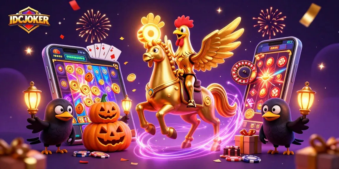 Experience thrilling wins with IDCJOKER through dynamic slot games and festive casino action.