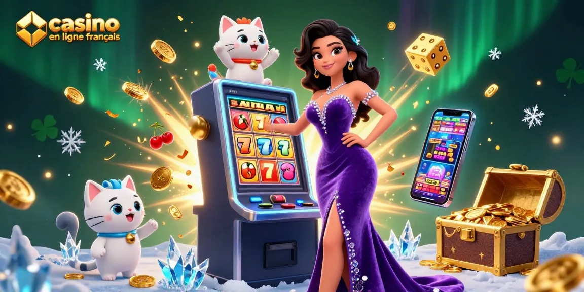 Jouez dans un casino en ligne français palpitant avec des visuels vibrants et une excitation de jackpot époustouflante !