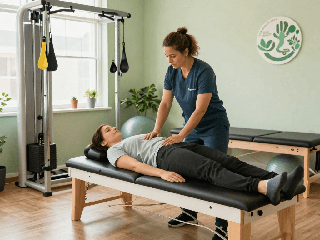 "Mobile sports massage Sydney provides expert patient care in a modern wellness center with dedicated healthcare professionals."