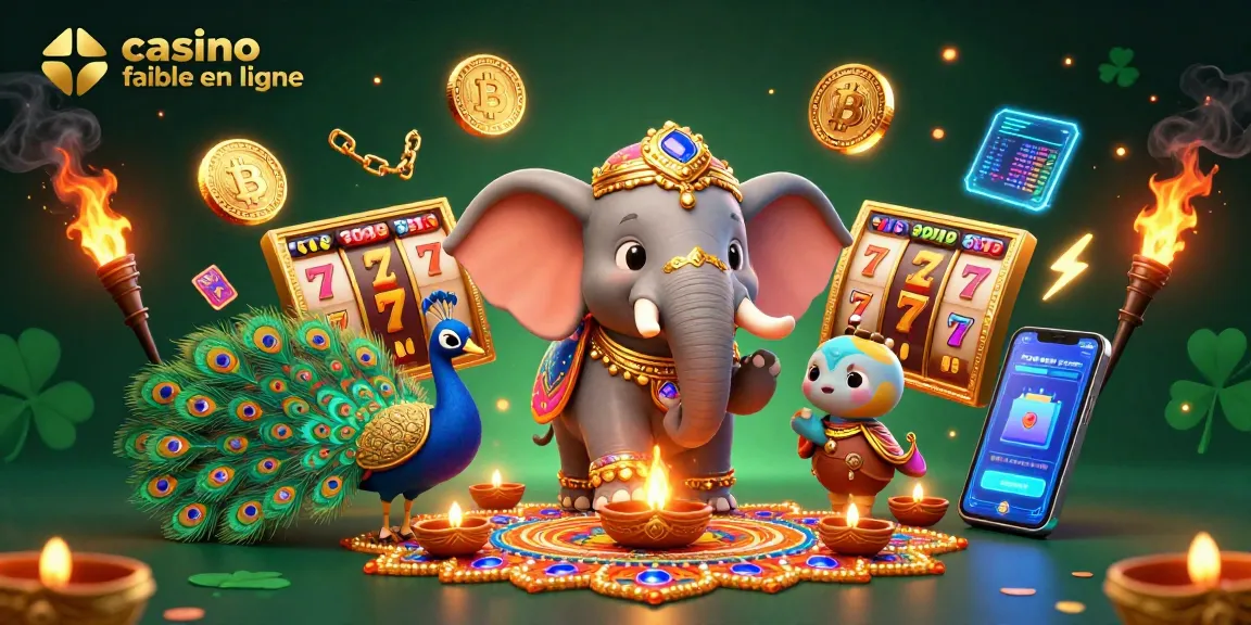 Jouez au casino fiable en ligne avec des éléphants colorés et des rouleaux de gains