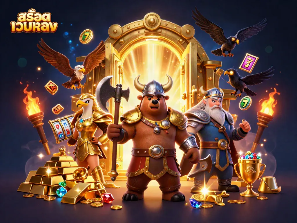 เล่นสล็อตเว็บตรงที่มีความตื่นเต้นกับภาพ 3 มิติจากเกมสล็อตออนไลน์
