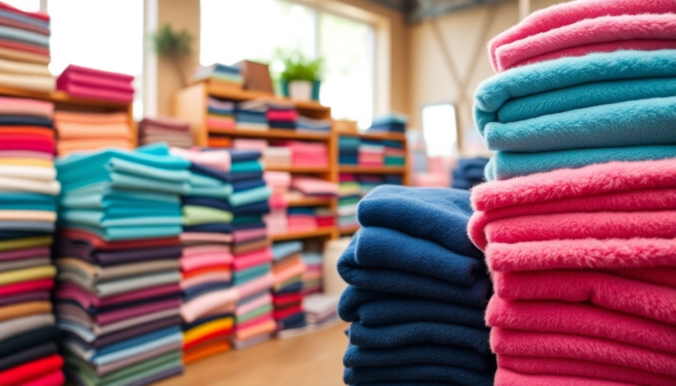 Verken de unieke fleece stof prints die kleur en stijl toevoegen aan elke creatie.