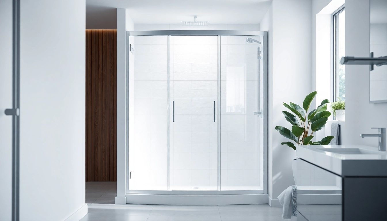 Erleben Sie die elegante duschkabine 90x90 komplett in einem modernen Badezimmer.