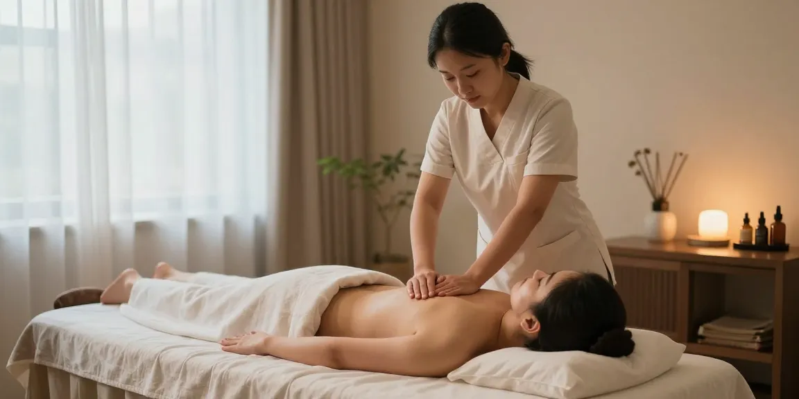 Swedish massage therapy at https://www.makangs.com/ with calming ambiance and professional therapist.