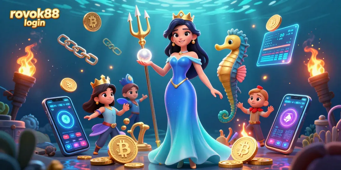Join the excitement and experience the thrill of rokok88 login with underwater gaming treasures!