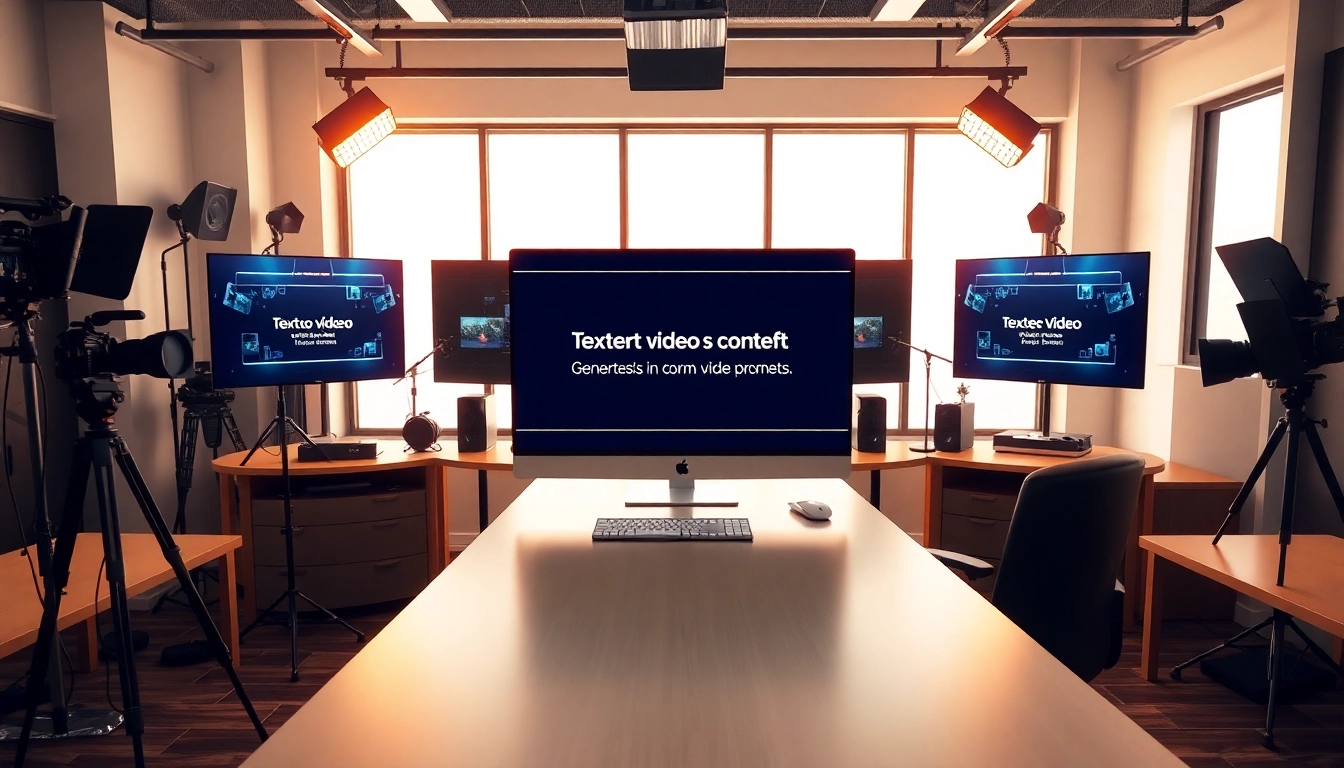 Generate stunning videos effortlessly with veo's advanced text-to-video model showcased in a professional workspace.