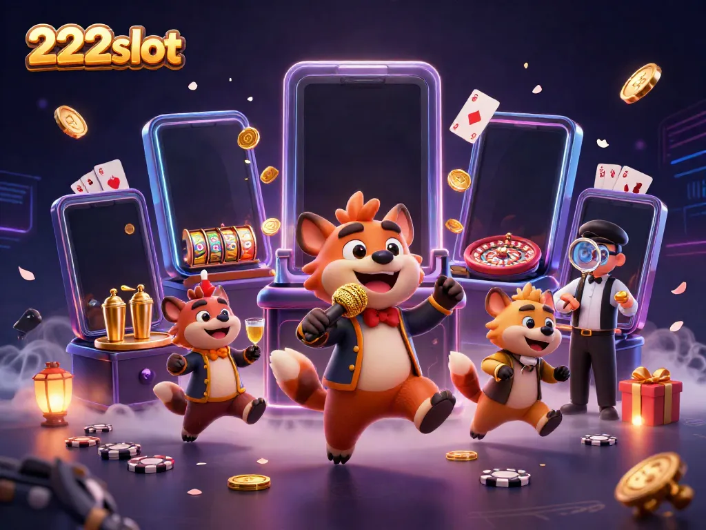 Menangkan game slot di 222slot dengan komedi dan keseruan kasino.