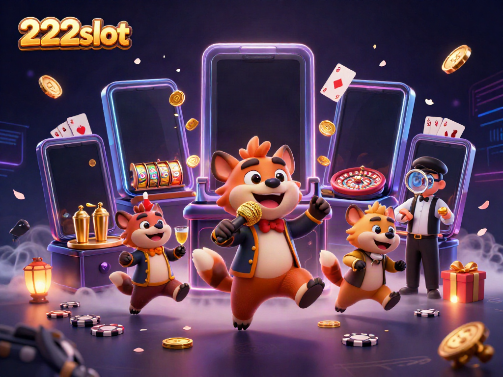 Menangkan game slot di 222slot dengan komedi dan keseruan kasino.