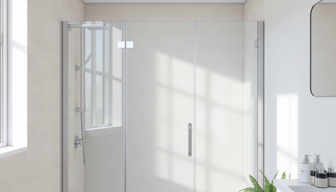 Enhance your bathroom with a stylish corner shower screen frameless, offering modern elegance and functionality.