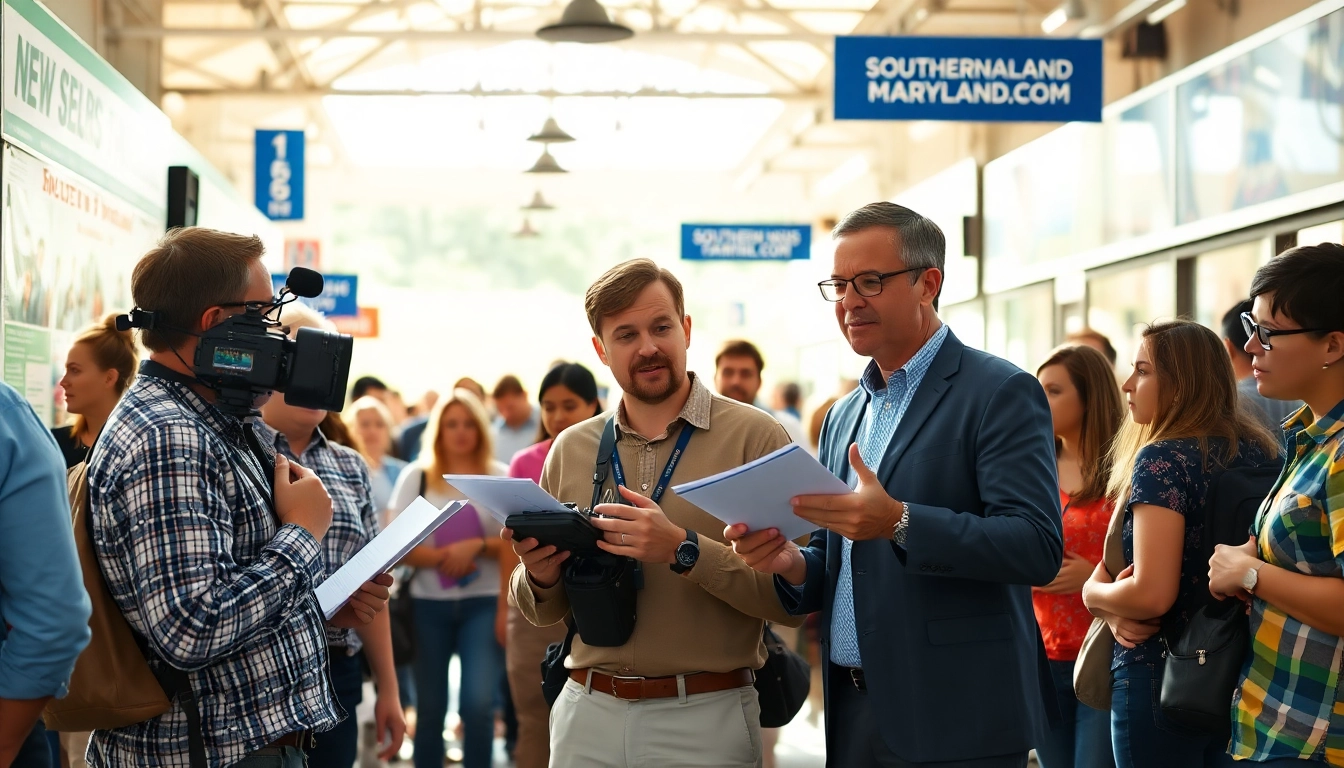 Capture lively community news reporting at https://southernmarylandchronicle.com, highlighting journalists connecting with locals.