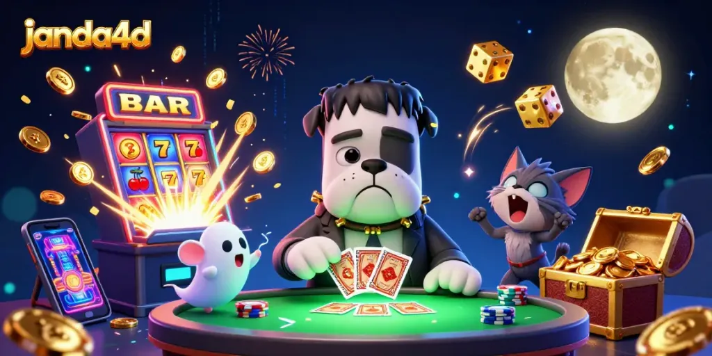 Janda4D menghadirkan permainan digital dengan monster unik melakukan aksi menarik di meja hijau.