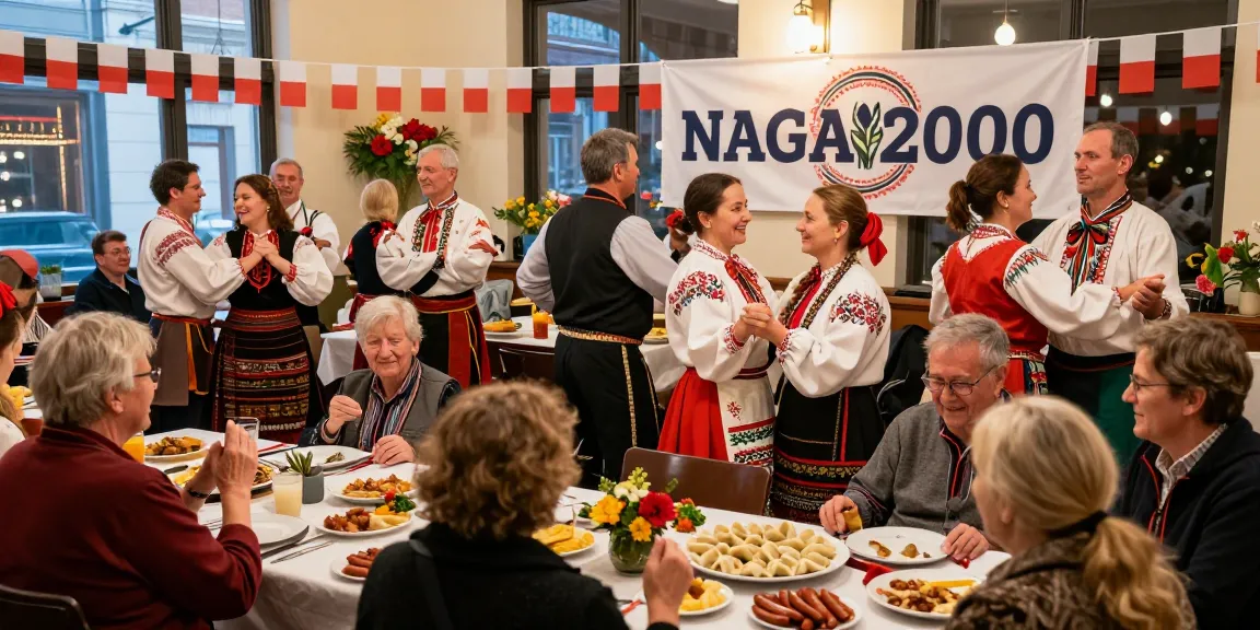 Community celebration at NAGA2000 highlights Polish culture in San Francisco.