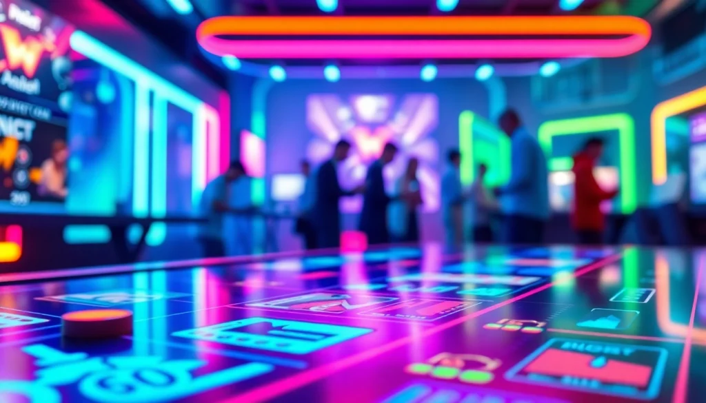 Menggambarkan pengalaman bermain Unogg game dengan grafis interaktif yang hidup dan penuh warna.