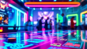 Menggambarkan pengalaman bermain Unogg game dengan grafis interaktif yang hidup dan penuh warna.