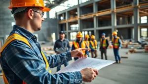 New Jersey General Contractor leading a construction team on-site, showcasing collaboration and professionalism.