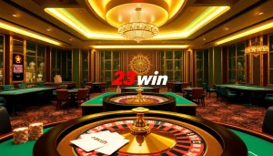 Experience the excitement of nhà cái 23win with a luxurious online gaming interface.