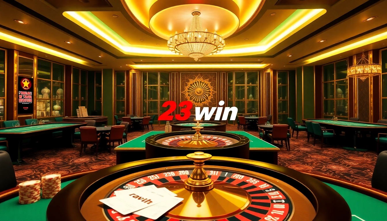 Experience the excitement of nhà cái 23win with a luxurious online gaming interface.
