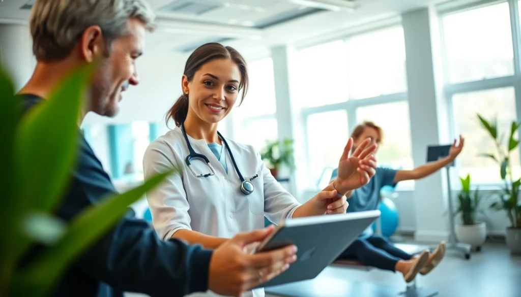 Enhancing Physical Therapy Marketing through patient engagement in a modern clinic.