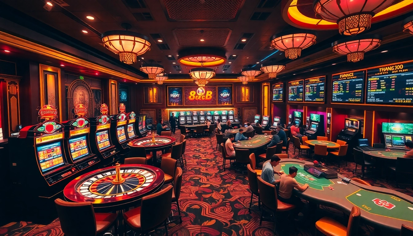 Experience the thrills at nhà cái 88clb with live tables, exciting games, and vibrant casino atmosphere.