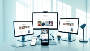 Search OnlyFans by name with a digital workspace showcasing OnlyFans profiles.