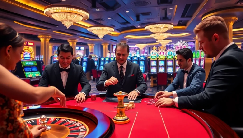 Experience the thrill of link alternatif sbobet with dynamic casino action at the gaming table.