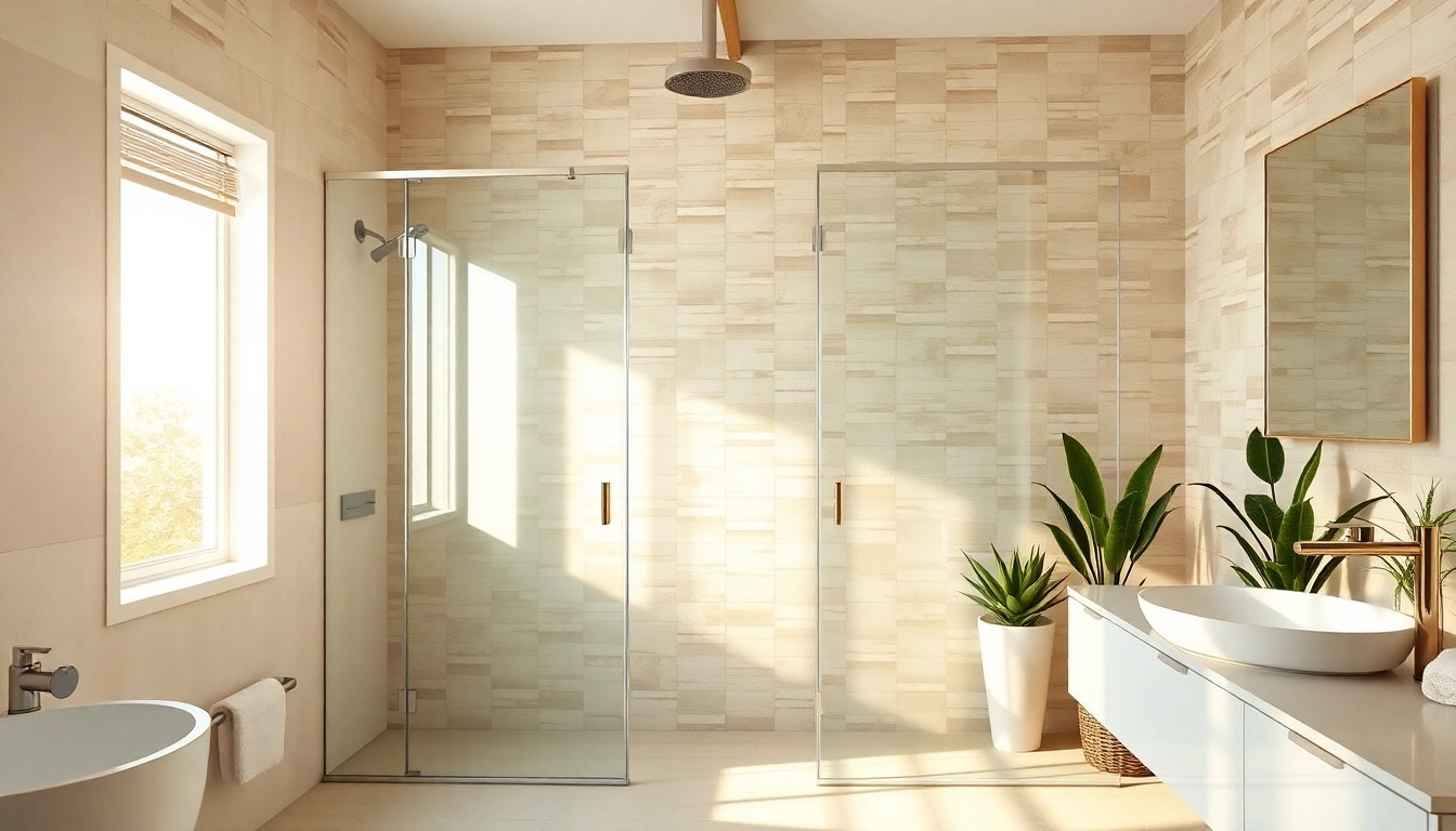 Transform your bathroom with sunney shower doors, showcasing elegant designs and modern aesthetics.